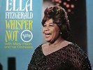 Ella Fitzgerald With Marty Paich Orchestra Whisper Not Verve Vinyl LP