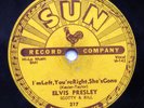 Elvis Prelsey SUN Records #217 - BABY LET'S PLAY HOUSE 78RPM, 1955