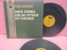 JAPAN 2LP CHICK COREA TRIO MUSIC PAP-20509/10 OBI INSERT G/F MIROSLAV VITOUS