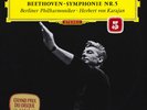 DGG SLPM-138804 Red Stereo NM BEETHOVEN Symphony 5 KARAJAN $4 Shipping Worldwide