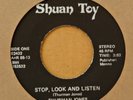 RARE Modern Soul 45-Thurman Jones-Stop Look & Listen-Shuan Toy-NICE