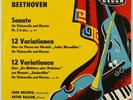 DECCA ED.1 LXT 5268 ZARA NELSOVA & BALSAM BEETHOVEN CELLO SONATA & VARIATIONS