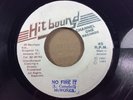 McWoner - No Fire It , Hit Bound, Rare 7in Reggae Vinyl