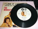 rare record 45 The Miracles promo w/ Pic Sleeve (I Like It like that) Tamla VG++