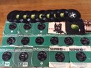 Beatles singles. A collection of 25 Beatles singles + box tape, live at the BBC.