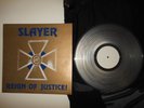 LP Slayer - Reign of Justice    CLEAR VINYL    SBZ 89  Matrix 647020A SNB
