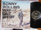 Sonny Rollins Way out West w.Ray Brown-S.Manne Stero black label DG