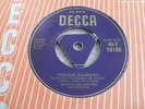 MANTOVANI: SWEDISH RHAPSODY 1954 GOLD DECCA THICK TRI 45 RPM EX