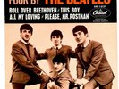Four By The Beatles Capitol EP Vintage 1964 Near Mint Cover / VG- Record