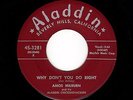 '54 Blues/R&B AMOS MILBURN Why Don't You Do Right/I Love You Anyway VG++ HEAR