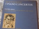 Beethoven 5 Piano Concertos ARRAU PHILIPS 5 LP BOX 835281/85 AY HIFI STEREO NM