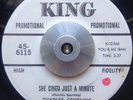 NORTHERN SOUL 45 Charles Spurling She Cried Just a Minute (KING) HEAR