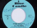 Funk 45 ALL THE PEOPLE Cramp Your Style BLUE CANDLE VG+ HEAR