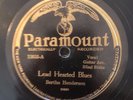 Paramount 12655 Bertha Henderson w BLIND BLAKE Lead Hearted 78 rpm 1928 E+ Blues