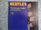THE BEATLES Lady Madonna - The Inner Light 45 w/PS and Fan Club INSERT
