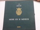3-LP Box, RARE FRITZ WERNER ERATO DELUXE JS BACH, MESSE EN SI MINEUR, FRANCE, NM