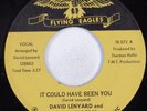 70s Soul Funk 45 DAVID LENYARD & MUSIC TREE It Could Have Been FLYING EAGLE HEAR