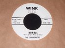 The Sundowners 45 WINK 1009 Rumble (Link Wray cover) 1961 NYC M-
