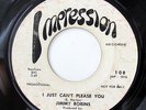 JIMMY ROBINS-I JUST CAN'T PLEASE YOU - WLP ON IMPRESSION NORTHERN 45-PROMO, HEAR