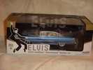 ELVIS PRESLEY die-cast model car, mint, boxed, Blue Cadillac black roof