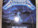 Metallica - RIDE THE LIGHTNING Lp - 1st press MEGAFORCE Records *** NM ***