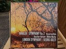 Mahler No 2 London Symphony Solti Decca WBG SET 325-6 almost mint sound