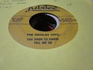 1E. G+  EP record only no cover  Orioles Sing Jubilee  5000