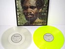 DEATH GRIPS - EXMILITARY Clear/Yellow Vinyl Promo 2xLP - Ex Military Rare Hella