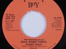 Rap Electro 45 AFRIKA BAMBAATAA Planet Rock TOMMY BOY VG+ orange label