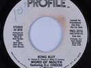 Rap Electro 45 WORD OF MOUTH King Kut PROFILE HEAR