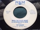 Rare Country Bluegrass 45 : Tip Sharp   When The Blue Grass Is Covered With Snow