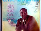 CLYDE McPHATTER LET'S START OVER VERY RARE ORIG '59 MGM YELLOW LABEL MONO LP EXC