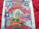Led Zeppelin Electric Magic poster authorised and signed by designer