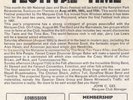 Marquee Club Programme August 1968. Jethro Tull, The Nice, Taste & Many More