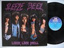 SLEEZE BEEZ Look Like Hell LP 1987 Holland Near Mint