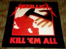 METALLICA - KILL 'EM ALL - MEGAFORCE - 1983 - EX
