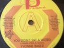 Demo - Yvonne Baker - You Didn't Say A Word