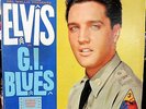 ELVIS PRESLEY-G.I. BLUES LPM-2256-SILVER PRINT-