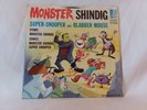Hanna-Barbera MONSTER SHINDIG Super Snooper & Blabbermouse 1965 45 record