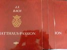 BACH Matthaus passion - AGNES GIEBEL - FRITZ WERNER / ERATO LDE  31001-3