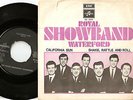 ROYAL SHOWBAND WATERFORD CALIFORNIA SUN SHAKE RATTLE ROLL SWEDISH 45+PS RPM 1964