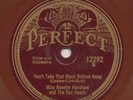 ANNETTE HANSHAW —Don't Take That Black Bottom Away— hot jazz 78 | Perfect 12292