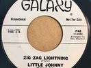 * LITTLE JOHNNY TAYLOR Zig Zag Lighting NORTHERN SOUL FUNK Galaxy Promo 45 HEAR