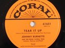HEAR rockabilly 78 JOHNNY BURNETTE TRIO Tear It Up CORAL 61651 you're undecided