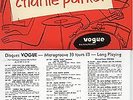 Charlie Parker	Vol. 1 / Vol. 2 - MINI LP REPLICA CARD SLEEVE 16-track	CD	Vogue