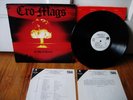 CRO-MAGS * Age of Quarrel 1986 WHITE LABEL PROMO LP w/ PRESS RELEASE hardcore NM