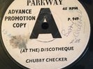 CHUBBY CHECKER '(AT THE) DISCOTHEQUE' 60'S RARE NORTHERN SOUL
