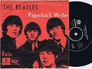 THE BEATLES Paperback Writer Danish 45PS 1966