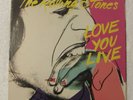 THE ROLLING STONES Love You Live COC 2-9001 ANDY WARHOL Fold Out Cover 2 LP NM