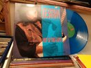 JOE SATRIANI NOT OF THIS EARTH BLUE COLORED VINYL NEAR MINT LP RECORD